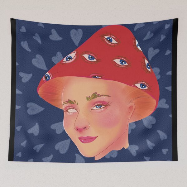 Item preview, Mulher cogumelo designed and sold by Maparussulo.