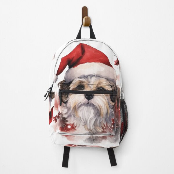 Item preview, Dog and red hat Santa Claus designed and sold by Eakpixx.