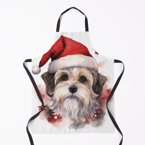 Item preview, Dog and red hat Santa Claus designed and sold by Eakpixx.