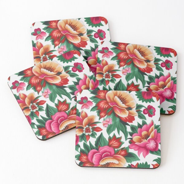 Item preview, Mexican floral pattern  designed and sold by Roxburylane.