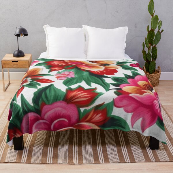 Item preview, Mexican floral pattern  designed and sold by Roxburylane.