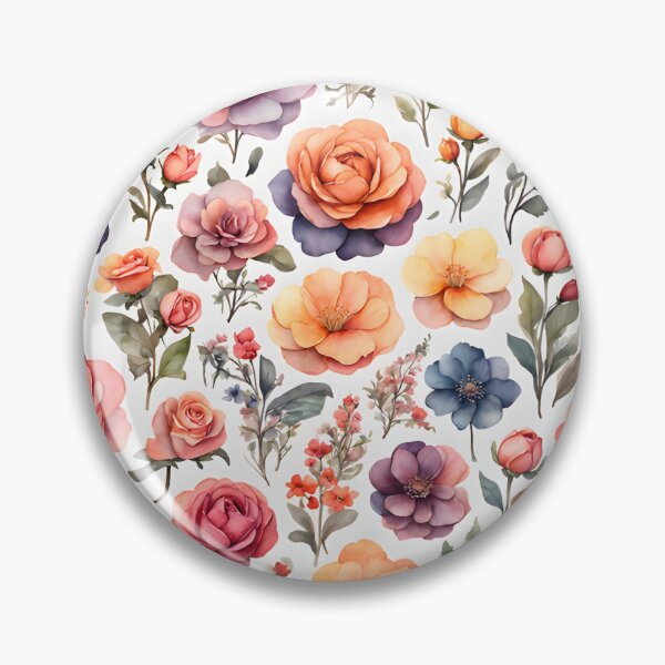 Item preview, 20 flowers stickers designed and sold by CrazyGlow.