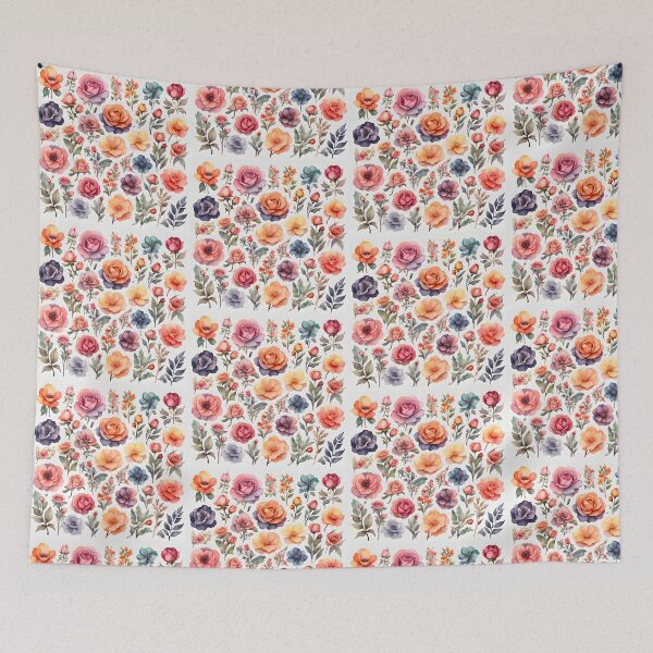 Item preview, 20 flowers stickers designed and sold by CrazyGlow.