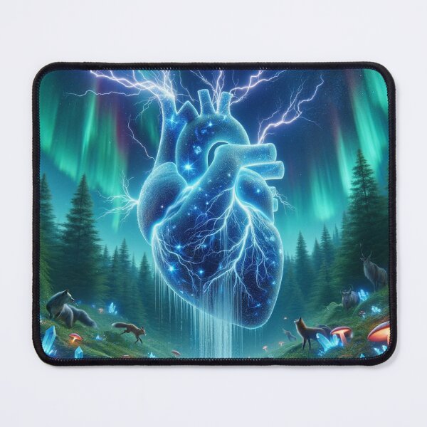 Item preview, Electric Heart Of The Forest designed and sold by Solarskymedia.