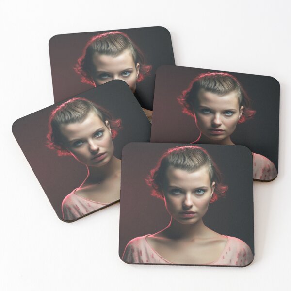 Item preview, Eleven from 'Stranger Things' - High-Resolution Borderless Art" designed and sold by ChamounVisual.