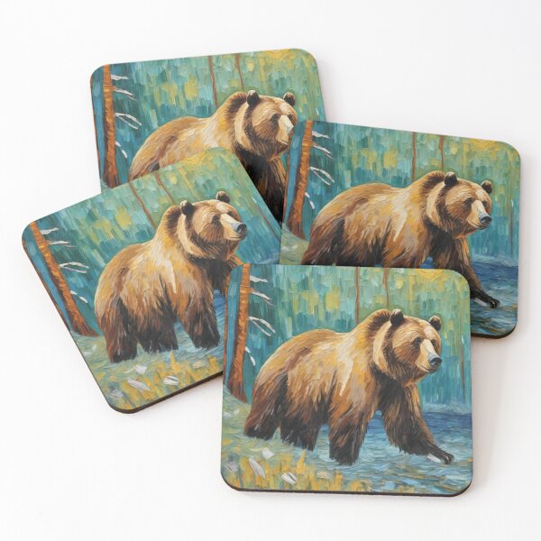 Item preview, Majestic Power: The Grizzly Bear designed and sold by Artisticanvas.