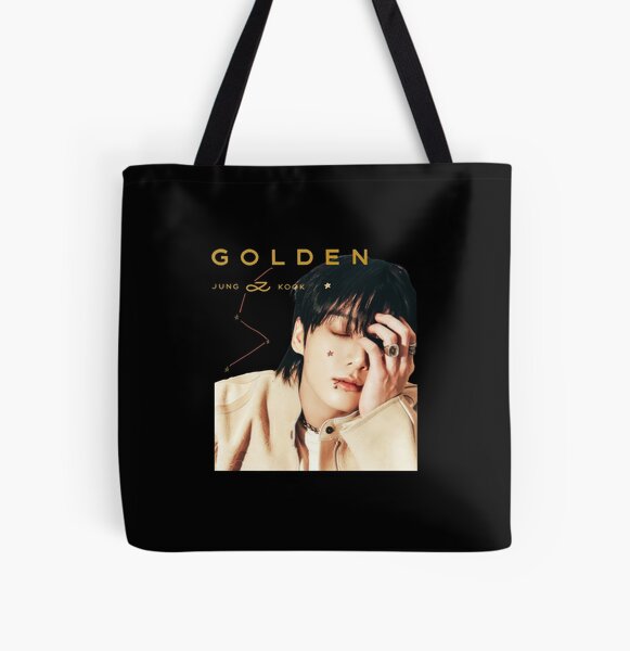 BTS ジョングク GOLDEN バッグ BTS JUNGKOOK - GOLDEN OFFICIAL MERCH SHOULDER BAG – K-COSMO
