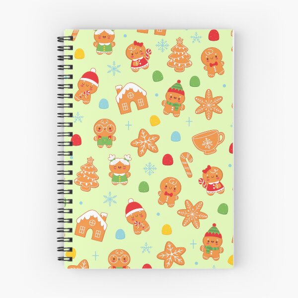 Item preview, Cute Christmas Gingerbread Pattern designed and sold by Eliza Fortney.