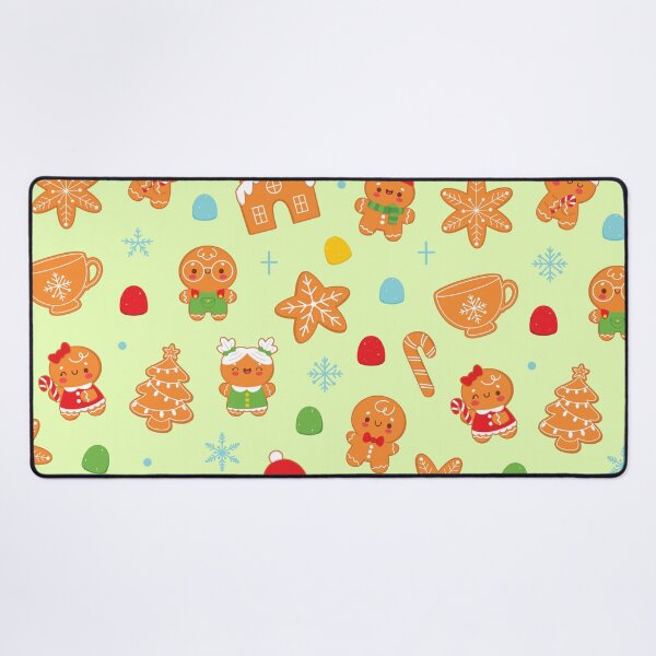 Item preview, Cute Christmas Gingerbread Pattern designed and sold by Eliza Fortney.