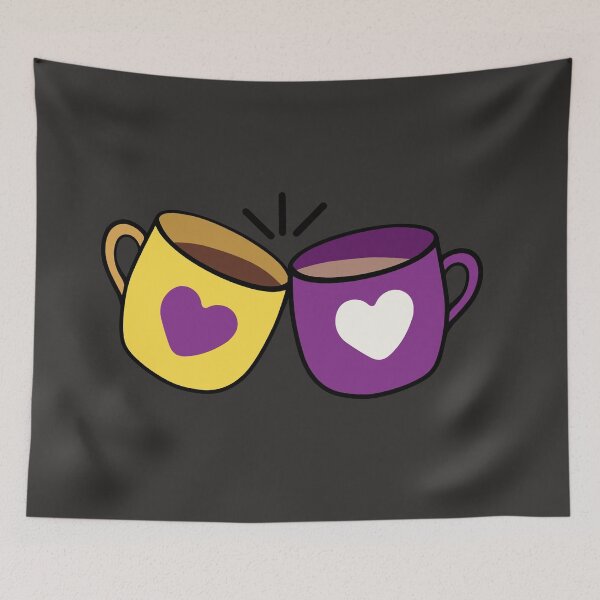 Item preview, Cheers / Nonbinary Pride designed and sold by Becca Alessi.