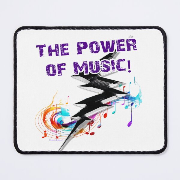 Item preview, The Power Of Music! - For Light Backgrounds designed and sold by The Imagination Source™.