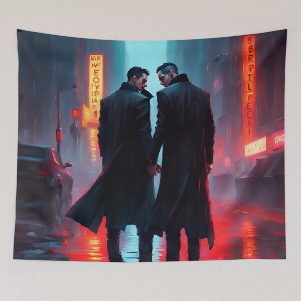 Item preview, Male  cyberpunk couple  designed and sold by GothicRubette.