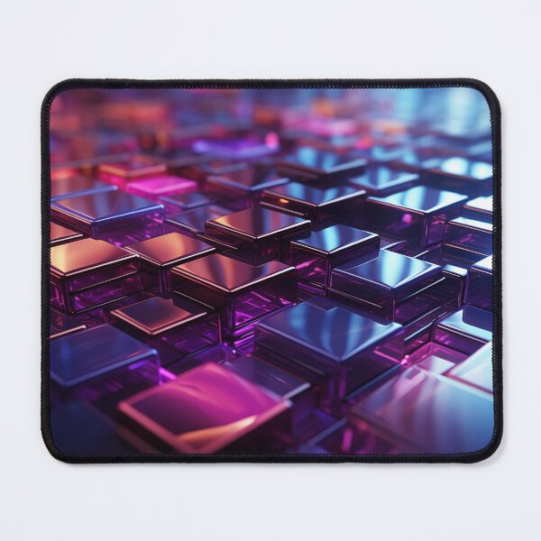 Item preview, abstract cube landscape designed and sold by StephyCreative.