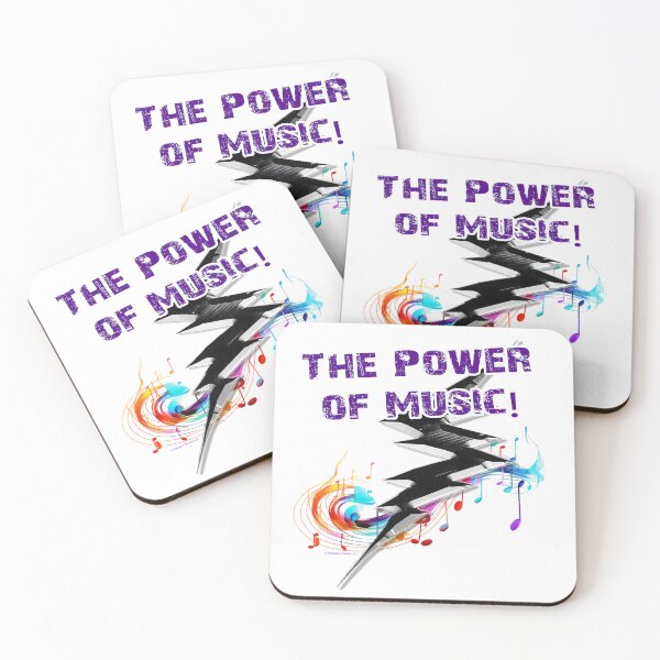 Item preview, The Power Of Music! - For Light Backgrounds designed and sold by The Imagination Source™.