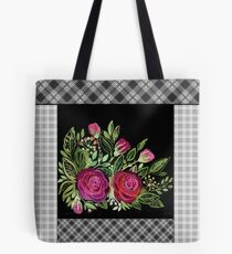 Rustic patchwork Tote Bag