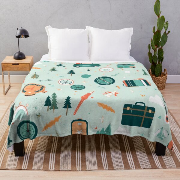 Item preview, Retro Bliss: Vintage Vacation Wallpaper designed and sold by aiartbay.