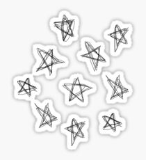 Stern Gekritzel Sticker