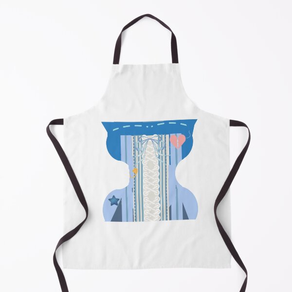 Item preview, Blue Bustier Corset Panties printed tee T-shirt custom shirt designed and sold by monpetitbijou.