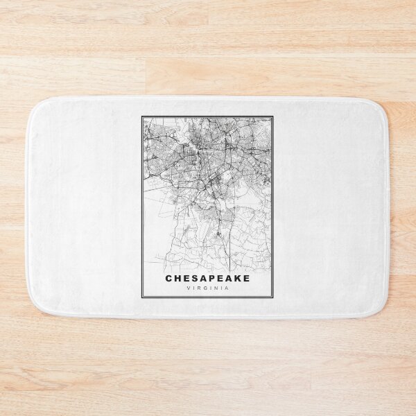 Item preview, Chesapeake Map designed and sold by Tamas Das.