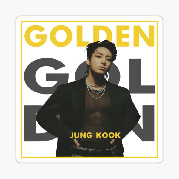 Jungkook Kpop Golden Album Poster for Sale by JoeHamiltona