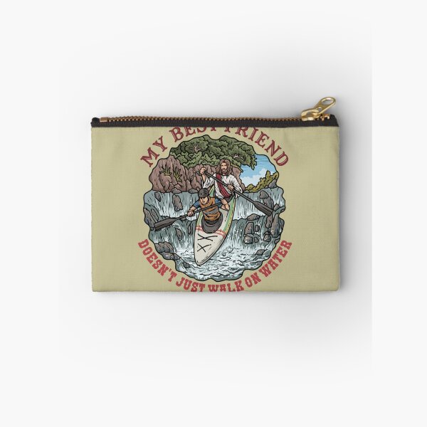 Item preview, Jesus & Man Kayaking designed and sold by ChristlikeMerch.