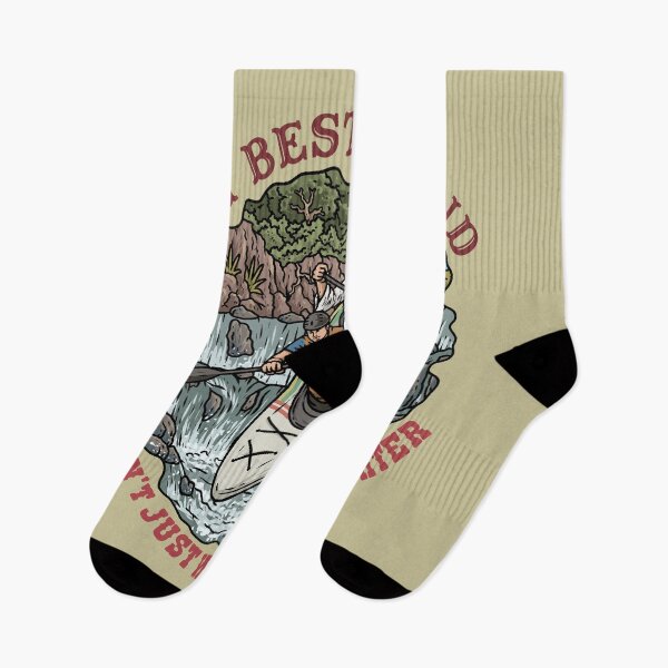 Item preview, Jesus & Man Kayaking designed and sold by ChristlikeMerch.