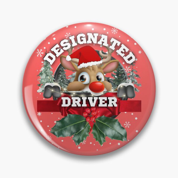 Item preview, Christmas Designated Driver designed and sold by Flirt-Teez.