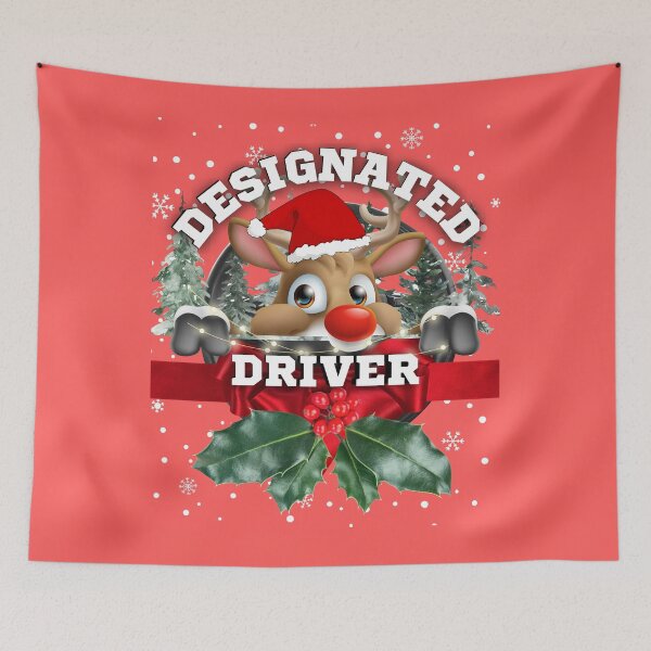 Item preview, Christmas Designated Driver designed and sold by Flirt-Teez.