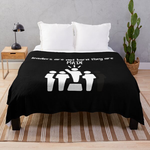 Item preview, Leaders are not Born but made inspirational Design designed and sold by LeesClose123.