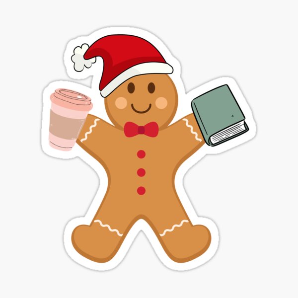 Item preview, A Gingerbread Man, Hot Coffee & Book designed and sold by alexanoel.