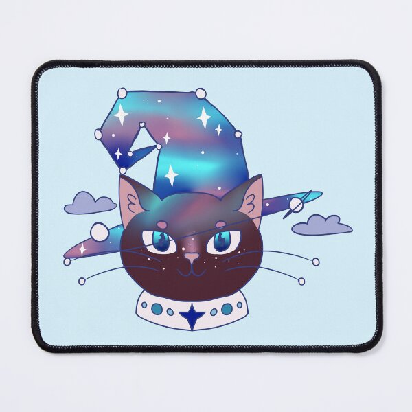 Item preview, Starboops - Cosmic Witch Cat designed and sold by DTSuccubus.