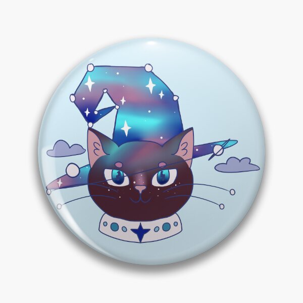 Item preview, Starboops - Cosmic Witch Cat designed and sold by DTSuccubus.
