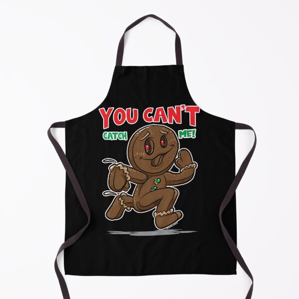 Item preview, You can't catch me Happy Gingerbread Man designed and sold by eShirtLabs.