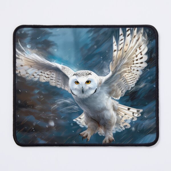 Item preview, Snowy Owl in Flight 02 designed and sold by Elisabeth Lucas.