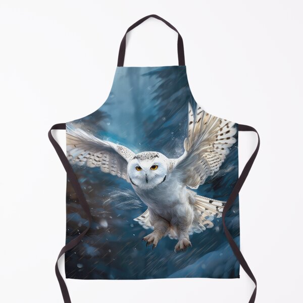 Item preview, Snowy Owl in Flight 02 designed and sold by Elisabeth Lucas.