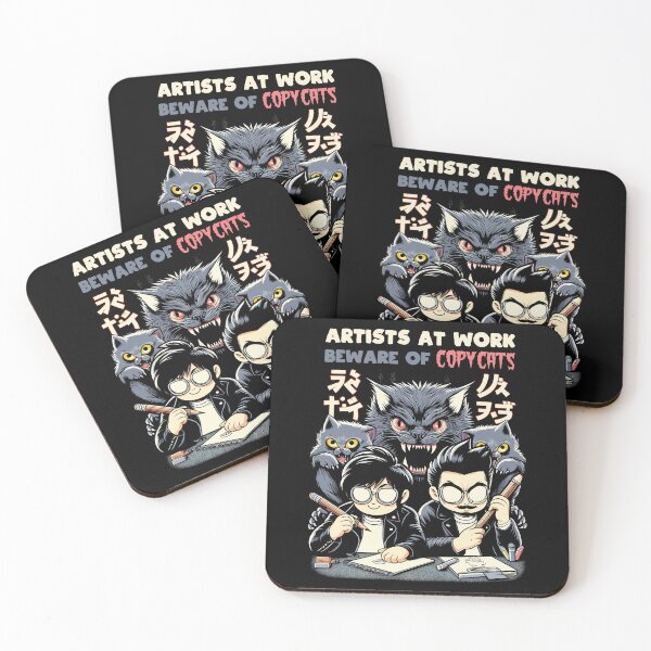 Item preview, Artists at work, Beware of COPYCATS designed and sold by RafaelLima7.