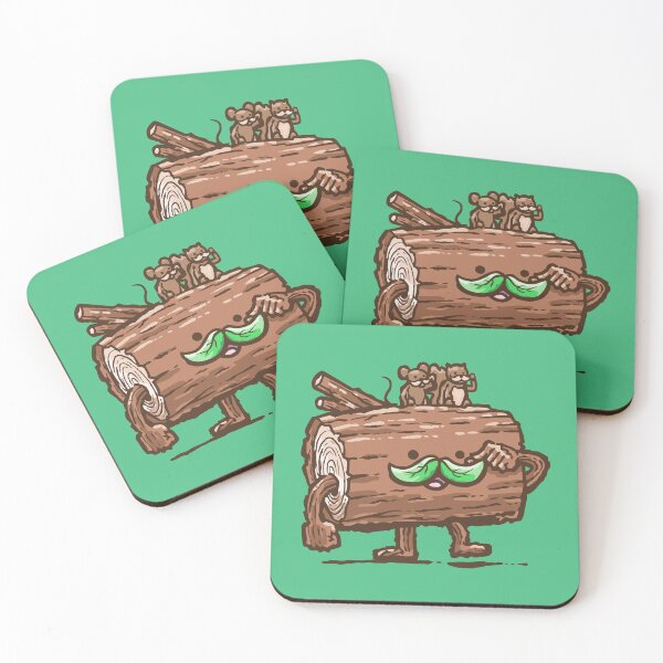 Item preview, The Mustache Log designed and sold by dangerhuskie.