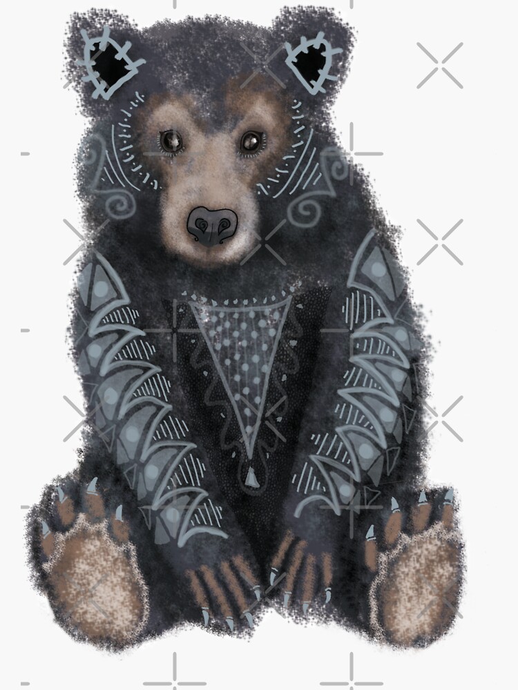 Black Bear Spirit Animal by tinaschofield