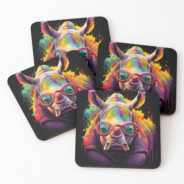 Item preview, Fashion White Rhino designed and sold by Beauty  Art Printable.