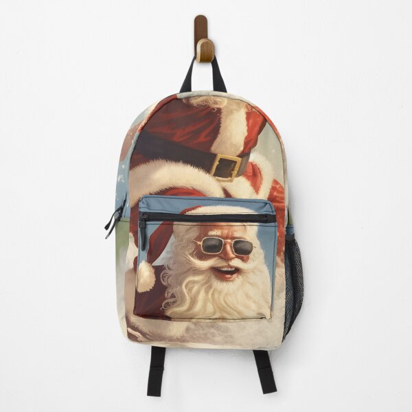 Item preview, Surfing Christmas Santa Claus Holiday print designed and sold by dcrc.