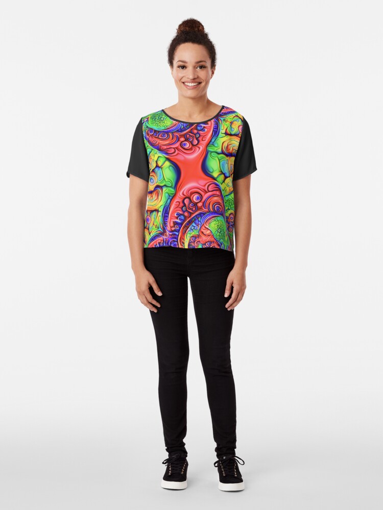 Alternate view of What have I done? Chiffon Top