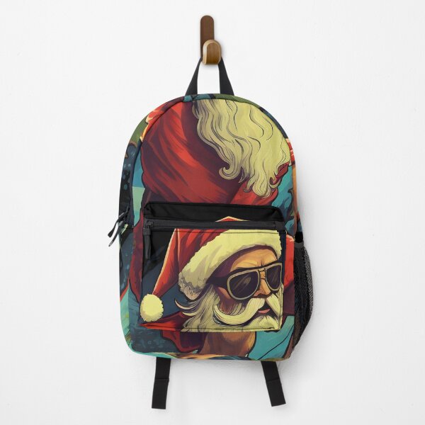 Item preview, Surfing Christmas Santa Claus Holiday print designed and sold by dcrc.