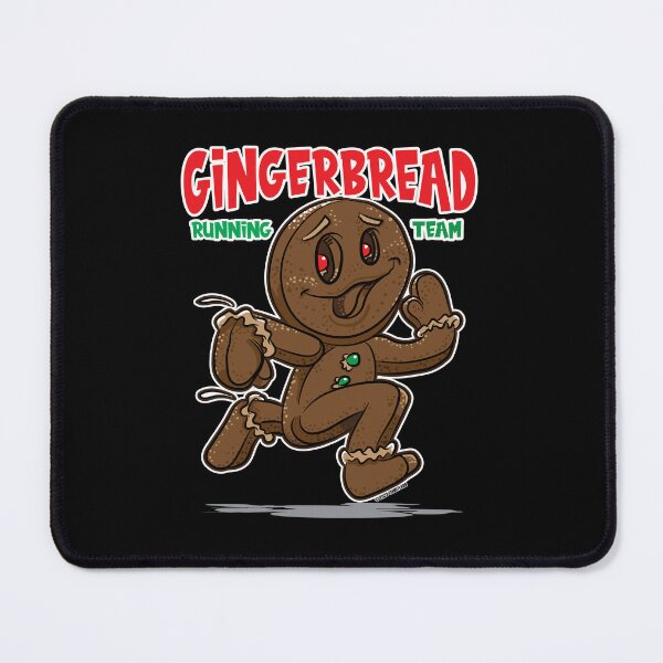 Item preview, Happy Gingerbread Man Running Team designed and sold by eShirtLabs.