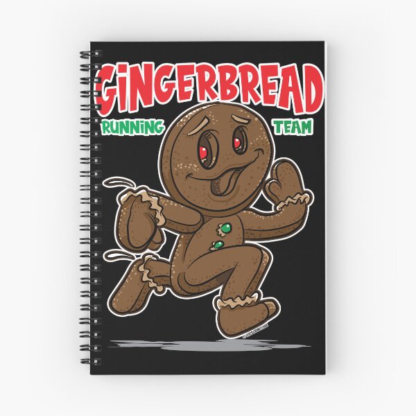 Item preview, Happy Gingerbread Man Running Team designed and sold by eShirtLabs.
