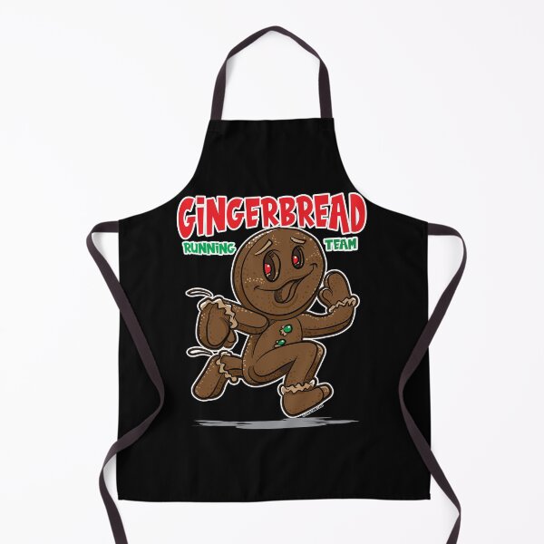 Item preview, Happy Gingerbread Man Running Team designed and sold by eShirtLabs.