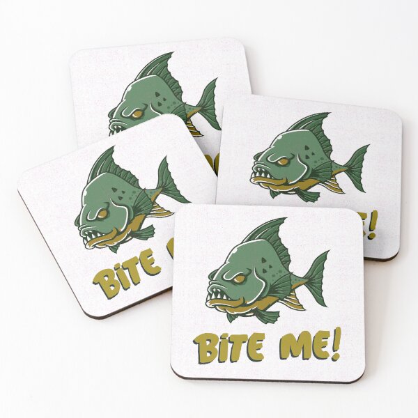 Item preview, Bite me! Piranha. designed and sold by JesusPinata.
