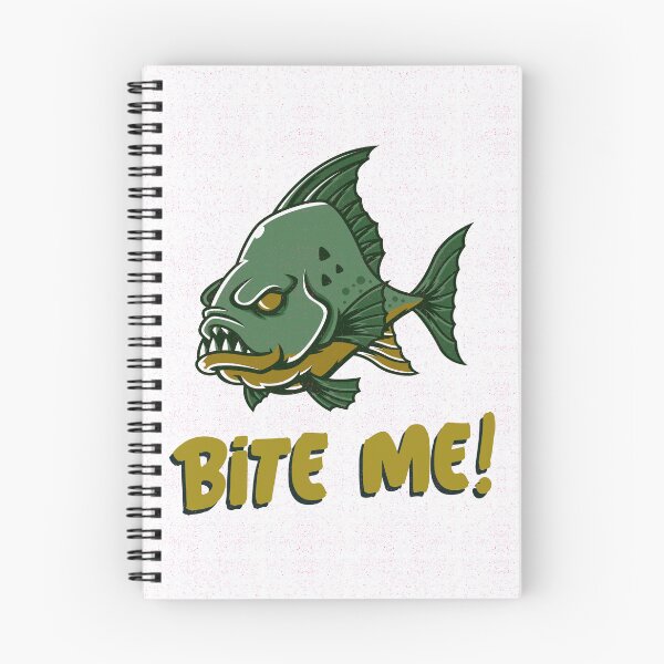 Aperçu de l'œuvre Mords moi! Piranha. créée et vendue par JesusPinata.