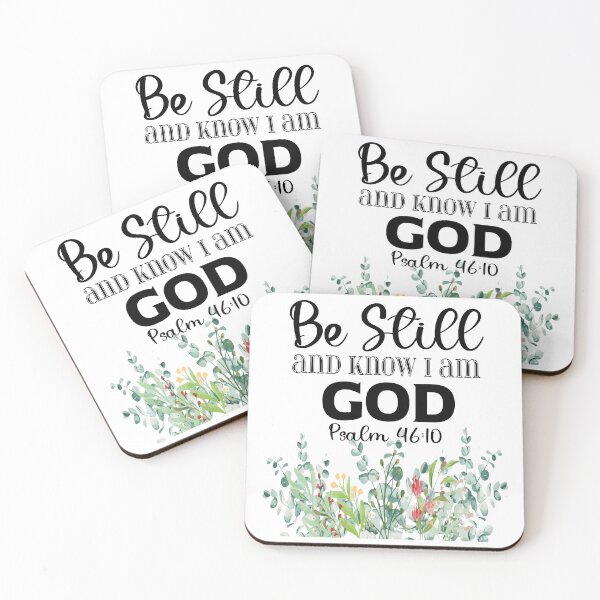 Item preview, Psalm 46:10 Be Still and Know designed and sold by EdifiedExpressions.