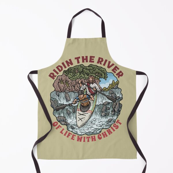 Item preview, Jesus & Guy Kayaking designed and sold by ChristlikeMerch.