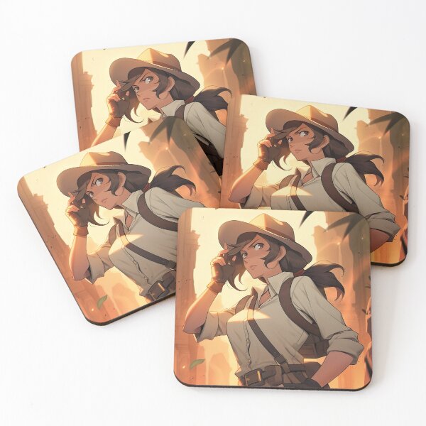 Item preview, Anime Woman on Adventure - Anime Wallpaper designed and sold by KAIGAME Art.